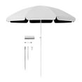thumbnail image 1 of Sombrilla de patio, sombrilla de playa, 1,7 m, fácil de transportar, premium, con varillas resistentes, toldo para picnic al aire libre para juegos, 1 of 8