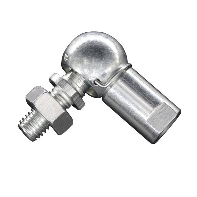 10PCS-SQP5S M5 Angle Ball Joint Rod End M5x0.8 Thread Rod End Ball Bearing With Stud ,Low Friction