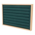 thumbnail image 4 of Earrings Drawer Insert, Rings Tray Protective Soft Lining Lightweight Stackable 7 Rows  For Home For Trade Show Green,Black,Grey,Beige, 4 of 8