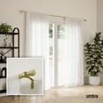 thumbnail image 6 of Umbra Cappa Expandable Single Curtain Rod 36-66", 6 of 10