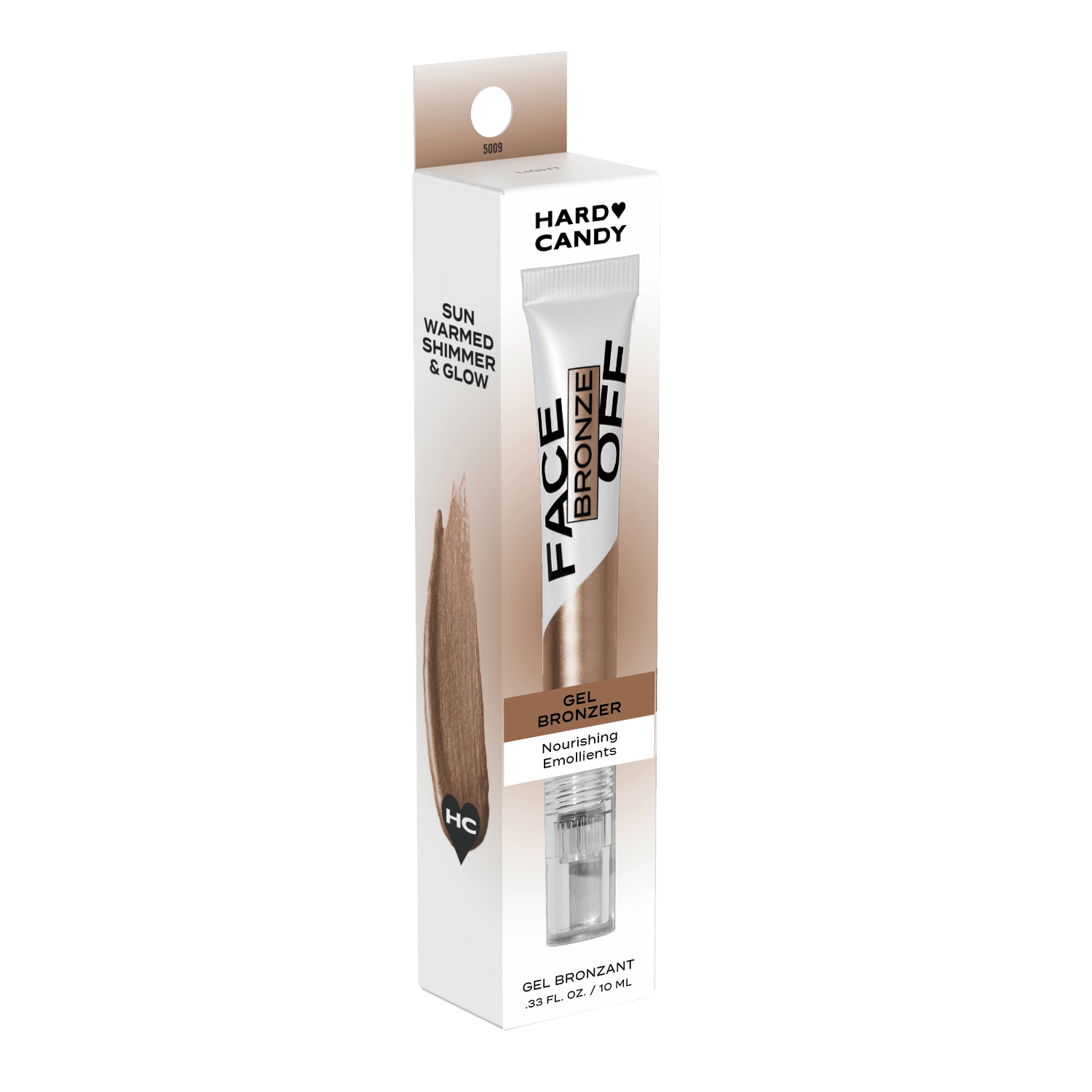 Hard Candy, Face Off Luminous Gel Bronzer, Honey Glaze, 0.33 oz