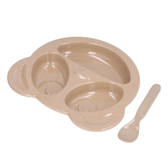 Juego De Platos Para Niños Pequeños Material Natural Diseño Lindo Plato Para Niños Pequeños Para Fiestas Para El Hogar Para Picnic ANGGREK Otros