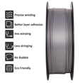 thumbnail image 3 of Giantarm PLA 3D Printer Filament 1.75mm Silver, Dimensional Accuracy +/-0.03mm, 1kg (2.2lbs) , 1080 Feet （330m）per Roll, Vacuum Packaging, Toughness Enhanced, Fit for Most 3D FDM Printer, 3 of 5