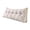 B, variant on Leeye Lumbar Pillow Triangular Headboard Home Reading Back Sitting Up Bed Large Bolster Positioning Bedrest Removable Cover White for Sofa Couch Bedroom Living Room