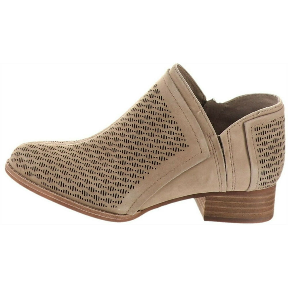vince camuto perforated suede booties