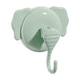 thumbnail image 2 of Suction Cup Hooks Heavy Duty Vacuum Suction Shower Hooks Glass Suction Cup Hooks Bathroom Robe Hooks Reusable, No Hole Punched, for Garland Decoration(4PCS,Green), 2 of 6