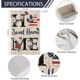 thumbnail image 4 of Home Sweet Home Spring Summer Garden Flag 28 x 40 Inch Lawn Flag Double Sided Printed with Pattern Outdoor Yard Welcome Flag Farmhouse Seasonal Outdoor Decoration(ONLY FLAG), 4 of 6