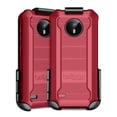 thumbnail image 5 of BELTRON Omnipod 5 Case with Belt Clip, Slim Protective Grip Case with Reinforced Technology Designed to Protect Omnipod 5 Receiver Strong & Durable Rotating Clip Case Red, 5 of 9