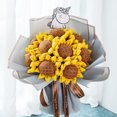 thumbnail image 4 of 20 Sheets Pure color gold edge Flower Wrapping Paper,Florist Bouquet Supplies,DIY Crafts,Gift Packaging or Gift Box PackagingLight grey, 4 of 4