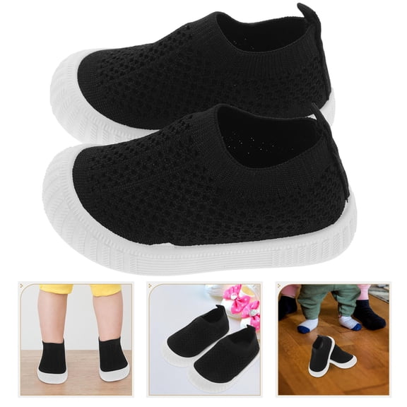 Milisten Toddler -On Shoes Lightweight Infant Shoes for Indoor and Outdoor Activities Comfortable Cloth Design