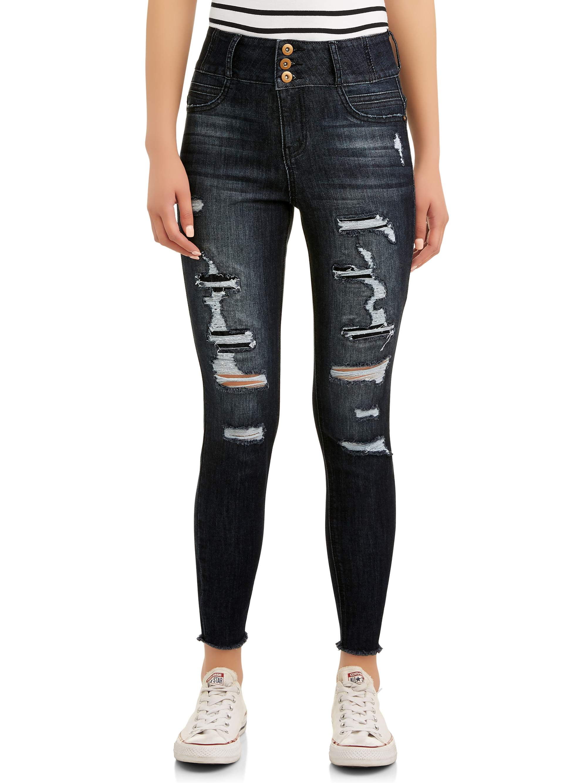 no boundaries high waisted jeans