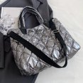 thumbnail image 4 of Bolso Informal para Mujer Bolso Invierno Ligero para Mujer Gran Capacidad (gris), 4 of 9