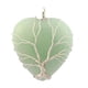 thumbnail image 1 of Moda Cristal natural Gemstone Heart Tree Charms Heart Charms Tree of Colgantes para Collar Fabricación de joyas Verde perfecl Colgante de collar de árbol de la vida, 1 of 8