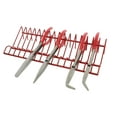 thumbnail image 2 of ABN Metal Tool Holder Organizer Tray Storage Rack in Red 16 Pliers Hand Tools, 2 of 7