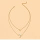 thumbnail image 3 of Collar de hoja hueca simple S personalizado, colgante de diamantes de imitación con cuentas redondas multicapa Wmkox8yi  sjalhkljlk5621, 3 of 4