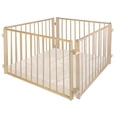 thumbnail image 1 of Corral De Madera Para Bebé - Barandales Modulares Duduk, 1 of 4