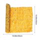thumbnail image 3 of Panel de Cerca de Seto Artificial con Hojas Falsas Densas y Flores Amarillas para Balcón, Jardín y Privacidad Exterior, 50x50cm, 3 of 6