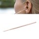 thumbnail image 5 of Removedor de cerumen de acero inoxidable, cuchara para orejas, herramienta de limpieza de oídos, color dorado, 5 of 8