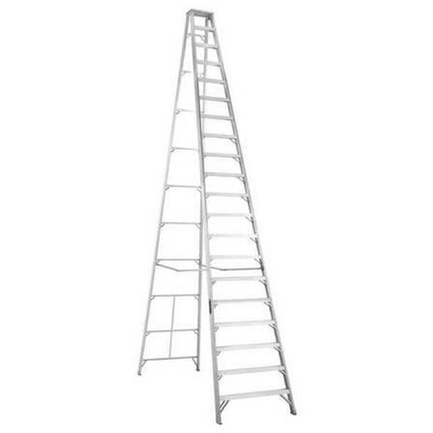 Louisville Ladder 20Foot Aluminum Step Ladder, Type IA, 300pound Load