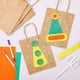 thumbnail image 4 of Bolsas de papel Juvale, tamaño mediano, 12 unidades, con asas, 20 x 12 x 25 cm, color marrón, 4 of 9
