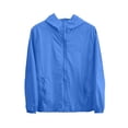 thumbnail image 6 of FAIWAD Rain Jacket Women Sun-Protection Lightweight Zip Up Outdoor Hiking Hooded Windbreaker with Pocket, 6 of 8