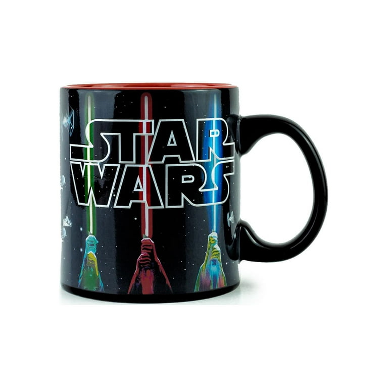 Star Wars Black Color Change 20 Ounce Lightsaber Mug