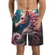 thumbnail image 1 of Balery Ocean Seahorse Traje de Baño Estilo Hawaiano para Hombre, Shorts de Secado Rápido con Bolsillos-XX-Large, 1 of 6
