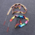 thumbnail image 4 of 2 Pcs 2M Rhythmic Art Gymnastics Ribbon with Stick Children Dancing Streamers Riband Twirling Rod, 4 of 8