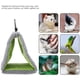 thumbnail image 2 of Nido de pájaros para loros, hamaca cálida de invierno, jaula colgante para cueva, casa de felpa, cabaña Triangular suave, hamaca, cueva colgante, cabaña duradera para acurrucarse, cama de, 2 of 5