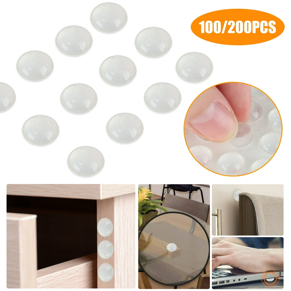 Rubber Bumpers, EEEkit Round Clear Self Adhesive Bumper Pads