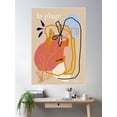 thumbnail image 2 of La Plage Poster Wall Art, Modern Wall Decor For Living Room Bedroom, 24x36 UNFRAMED, 2 of 3