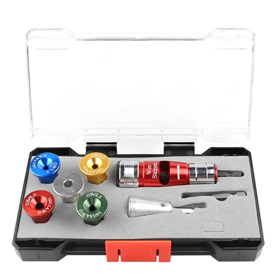 Wire Stripping and Twisting Tool for Drill Electric Wire Stripper Professional