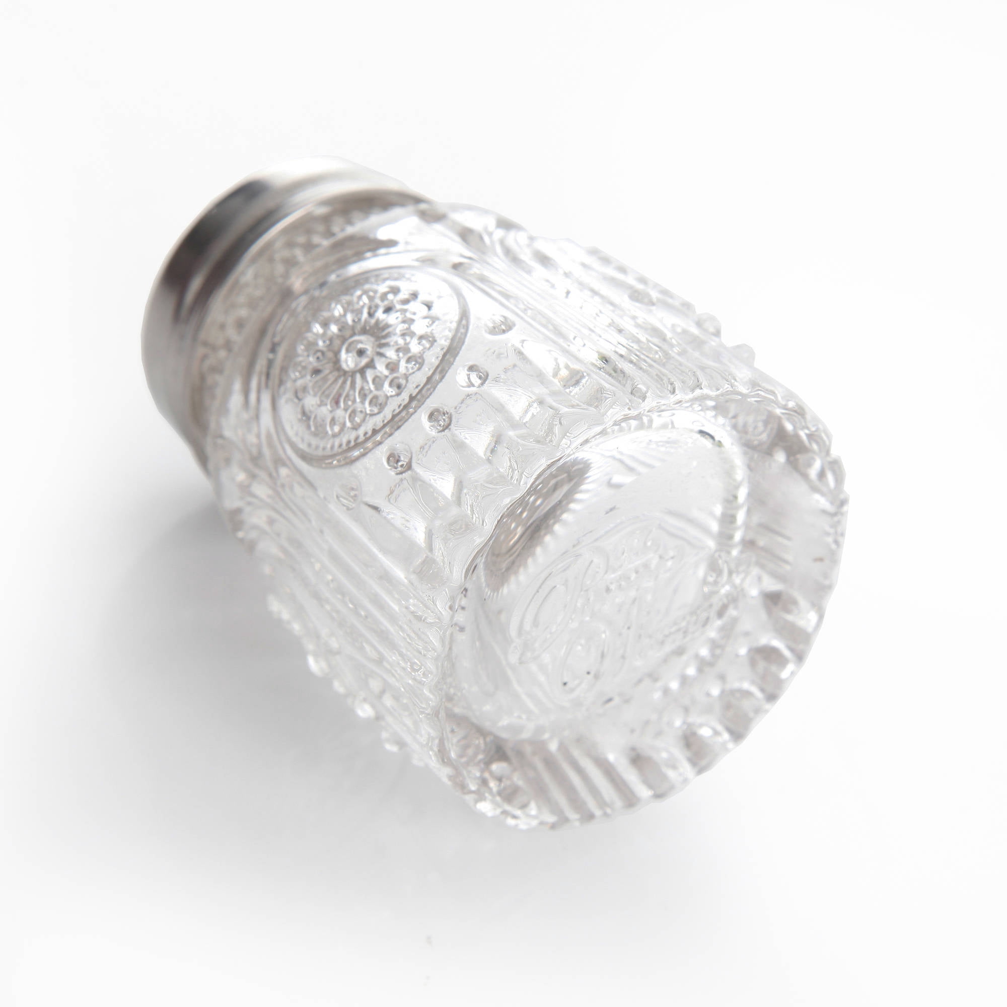 The Pioneer Woman Adeline Clear Glass Butter Dish with Salt and Pepper Shaker Set