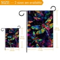 thumbnail image 3 of Fantasy Colorful Bright Dragonflies Garden Flag Double Sided House Flag for Outdoor Home, Personalized All Year Round Yard Decor 12 x 18 Inch, 3 of 6