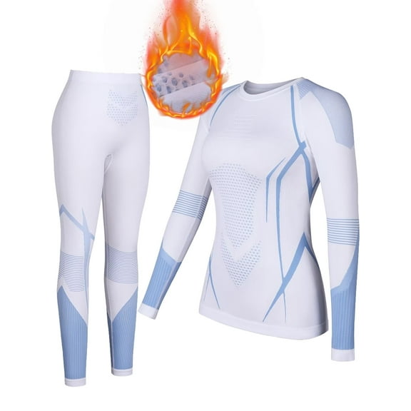 Charmo Thermal Underwear Sets for Womens Ski Athletic Outfit Sets for Cold Weather Activewear Sets