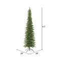 thumbnail image 3 of Pemberly Row 78" Plastic Bixley Pencil Fir Artificial Christmas Tree in Green, 3 of 4