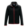 thumbnail image 1 of Tri-Mountain Oakhaven FL7381 Anti-Pilling Micro Fleece, 4X-Large, Black/Charcoal/Red, 1 of 2
