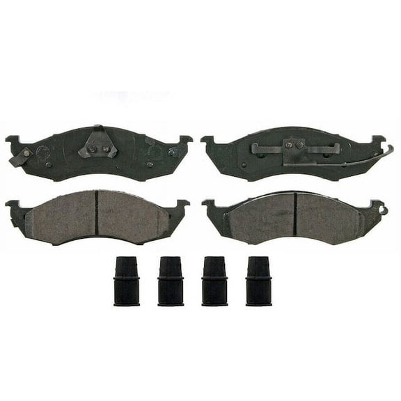 Front Brake Pad Set - Compatible with 1993 - 2002 Nissan Quest 1994 1995 1996 1997 1998 1999 2000 2001