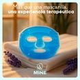 thumbnail image 3 of Mascarilla de Gel Frío y Calor para Ojos y Cara | Reutilizable, Suave y Ajustable | Alivio para Migrañas, Ojos Hinchados, Estrés y Dolor | Color Azul, 3 of 12