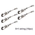 thumbnail image 4 of Mosiee 10/20/50/100Pcs O-Ring Strong Ring 2Mm Anti-Rust Leader Fly Fishing Round Rings Anti-Edges Small Oval-Tippet Rings Fishing Tools, 4 of 8