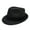 Dark Grey, variant on NOKIO Unisex Classic 20s Trilby Fedora Hat with Band Casual Jazz Cap Manhattan Wide Brim Fedora Hats for Women and Men Classic Felt Panama Hat Men's Two Tone Dress Hat with Belt Buckle