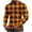 Orange, variant on Fuwddey Pullover Top for Men Fall Winter Clothing Men'S Fitness Home Wear Pajamas Fashion Loose Casual Solid Color T-Shirt Sports Top