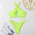 thumbnail image 4 of Bikini Sets for Women Sexy,Summer Swimsuit Women Bikini,Swimsuits for Women 2 Piece Bikini,Bikinis Sets for Women High Waisted,New Fashion Comfortable Bikini Women's Sexy Plain Color Swimsuit Bikinis, 4 of 4