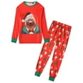 thumbnail image 2 of SSLR Family Matching Christmas Pajamas Sets Xmas Sleepwear Nightwear 2-Piece Pjs Tops+Pants, 2 of 8