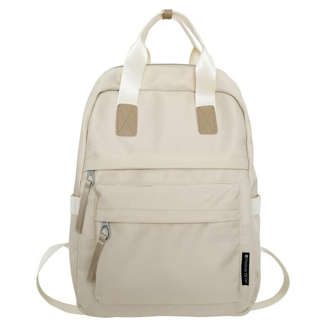 Casual Women's Nylon Backpack Fashion Simple Laptop Portable Travel Backpack Bag