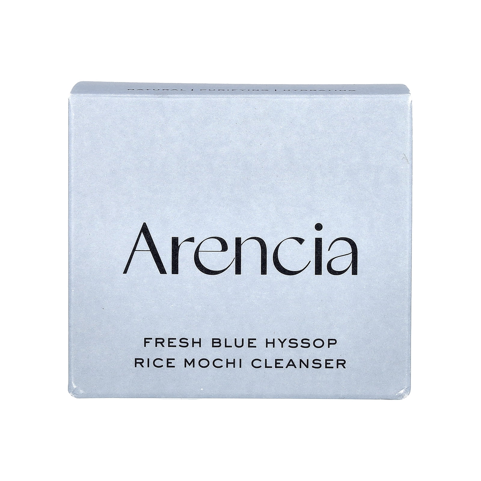 Arencia Fresh Blue Hyssop Rice Mochi Cleanser, 4.23 oz (120 g)