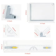 XDMTWLKJ Portable Durable Lightweight Precision Drafting Table Drawing Board Sketch Tool Set, Small