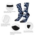 thumbnail image 3 of Logiee white arrow Skull Print Adult Socks for Men & Women,Calf Socks, Ankle Socks,Boots Socks,Breathable Casual Sock,Unisex Crew Socks, 3 of 6