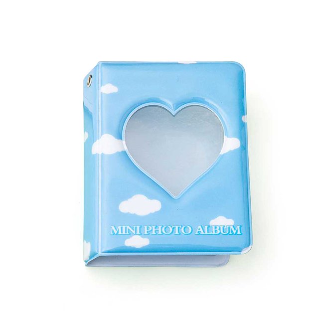 Tholdsy Álbum de fotos Soporte de fotografía Colección de memoria Mano de obra fina Suministros para el hogar Carpeta de fotos 40 páginas Colector Accesorios para fotos patrón de nubes