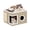 SingleAK-Large, variant on Cat Beds For Indoor Cats Houses Large Cave With Fluffy Ball And Scratch Pad Foldable House Hideaway Tent Kitten Grey (singleak Large)